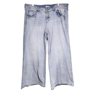 Torrid Festi Baggy Wide Leg Stretch Jeans Size 16